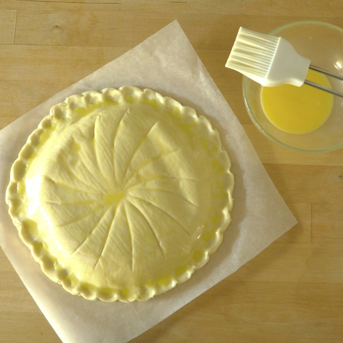 Confit Duck and Puy Lentil Pithivier Pie. 220g