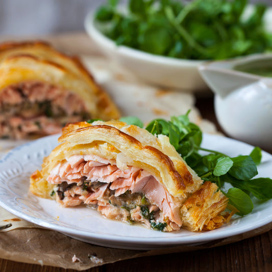 Simply good pies salmon wellington sg, best salmon wellington in singapore, salmon wellington delivery in singapore, Alaskan salmon wellington in Singapore, premium salmon wellington sg, wellington sg, the alaskan guys, beef wellington sg