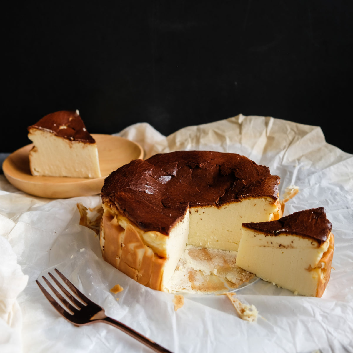 simply good pies, best pies in sg, Basque Burnt Cheesecake, best cheesecake sg, cheesecake delivery sg, burnt cheesecake, best burn cheesecake delivery 
